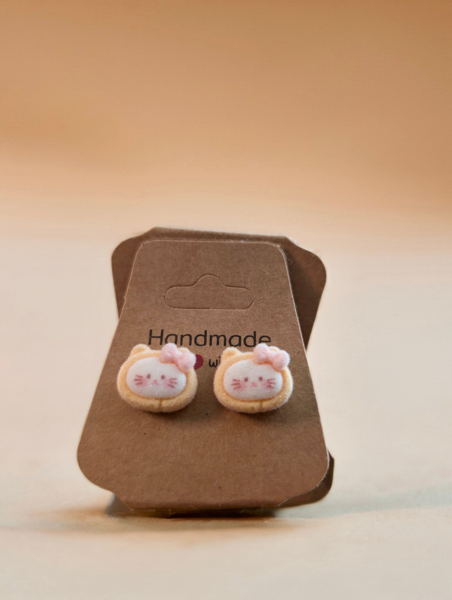 Kitty Stud Earrings